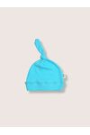 Детская шапочка для новорожденного Bebo с узелком, Бирюзовый