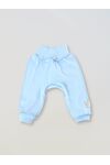 Детские штанишки-ползунки Bebo для новорожденных с широкой резинкой и манжетами, Голубой