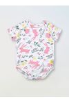 Боди для малышей Bebo с коротким рукавом, зайки