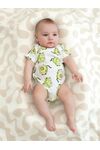 Боди для малышей Bebo с коротким рукавом, Авокадо-котики