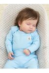 Боди для новорожденного Bebo с длинным рукавом, Голубой