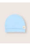 Детская шапочка для новорожденного Bebo со швами наружу, Голубой