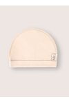 Детская шапочка для новорожденного Bebo со швами наружу, Бежевый