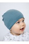 Эластичная шапочка с с зарученым краем Bebo, Синий