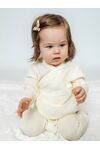 Штанишки из муслина для новорожденных малышей, Экрю
