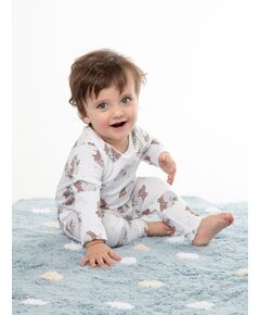 Штанишки для малышей леггинсы Bebo, Ежики с цветами