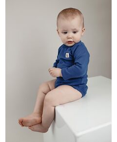 Боди с длинным рукавом для малышей Bebo, Индиго