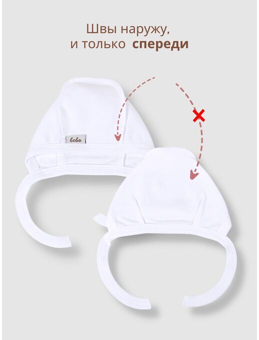 Чепчик - шапочка для новорожденной девочки, Ежики с цветами, Расцветка одежды: Бирюзовый, Выбрать размер: 38-40