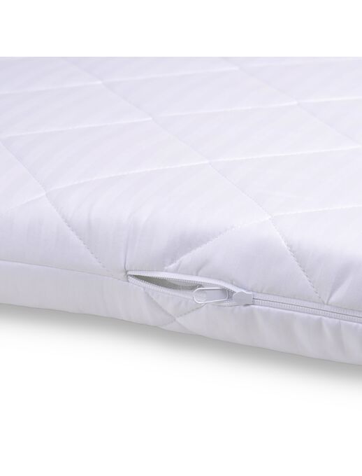 Модель беспружинного ортопедического матраса Light от компании Bebo в приставную кроватку