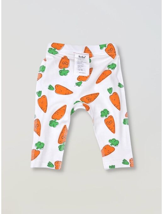Штанишки леггинсы для новорожденных Bebo, Морковки