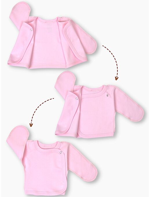 распашонка для недоношенных и маловесных детей, Розовый