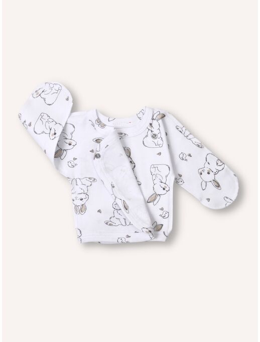 распашонка для недоношенных и маловесных детей, Зайчики и птички