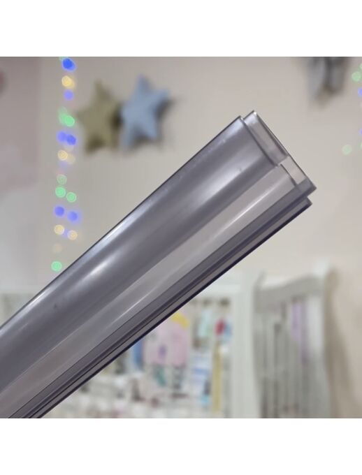 Комплект защитных накладок на ограждение кроватки 2 шт (грызунок) 118/118 см