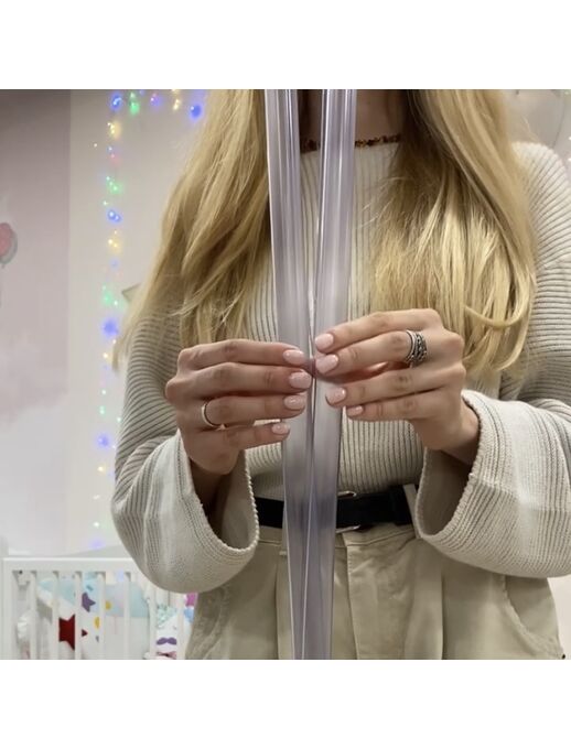 Комплект защитных накладок на ограждение кроватки 2 шт (грызунок) 118/118 см