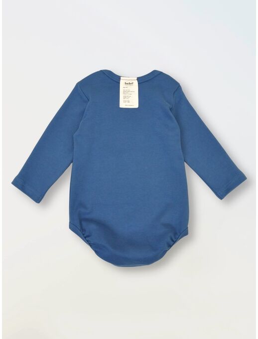 Боди с длинным рукавом для малышей Bebo, Индиго