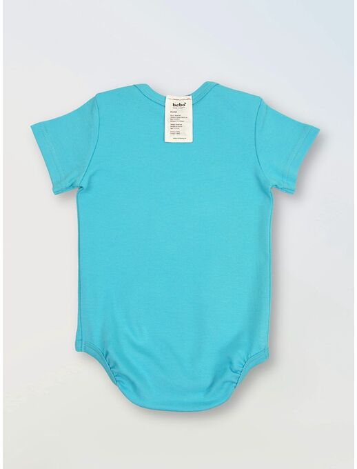 Боди для новорожденного Bebo с коротким рукавом, Бирюзовый
