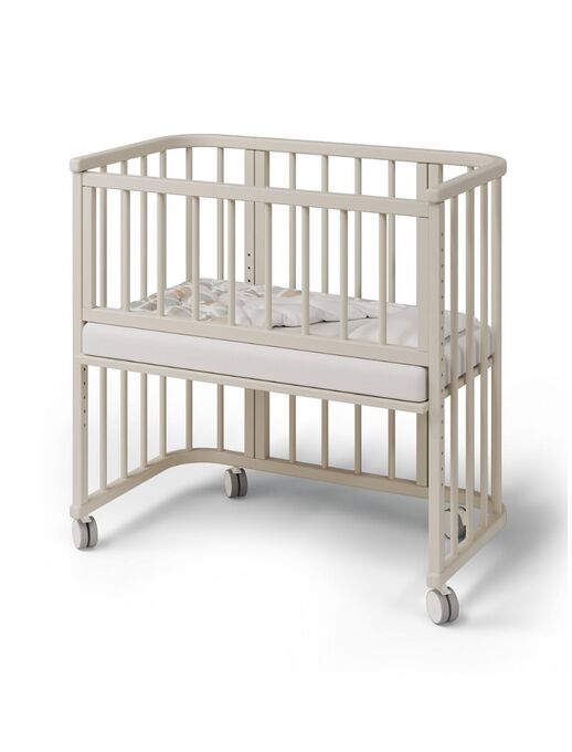 Приставная детская кроватка-трансформер для новорожденных Bebo Bali, слоновая кость