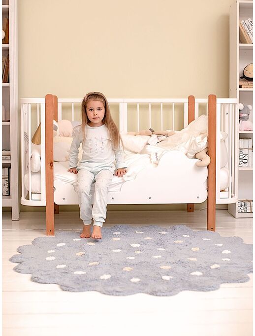 Детская кроватка для новорожденного кровать-трансформер Bebo Malibu (Бебо Малибу)