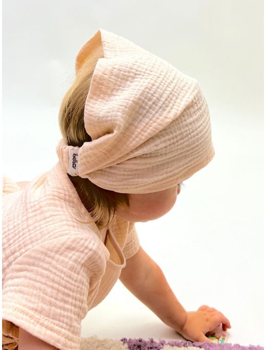 Муслиновая косынка, пудровый