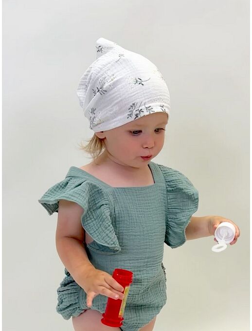 Муслиновая косынка, нежные веточки