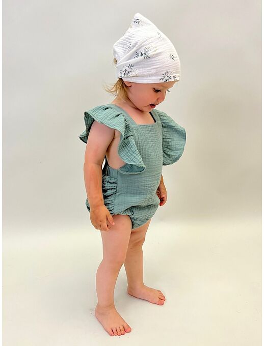 Муслиновая косынка, нежные веточки