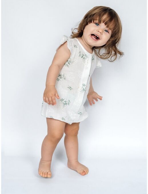 Муслиновый песочник с для девочки с крылышками, нежные веточки