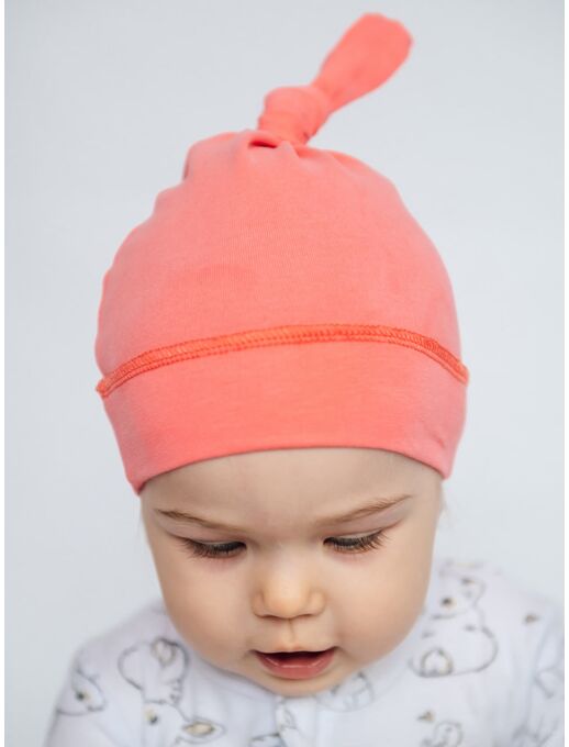 Эластичная шапочка с узелком Bebo, Ягодный