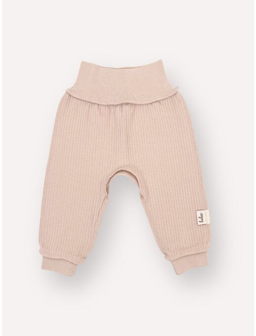 Штанишки с манжетами и мягким поясом, Кофе