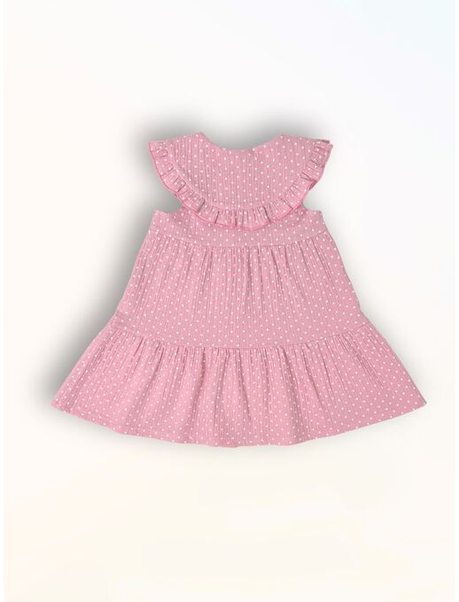 Детское летнее платье Bebo (Бебо) из муслина для девочки также подойдет для посещения детского садика круглый год, для фотосессий, прогулок, для отдыха на море и на природе.