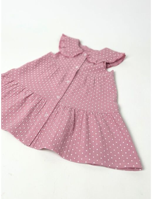 Детское летнее платье Bebo (Бебо) из муслина для девочки также подойдет для посещения детского садика круглый год, для фотосессий, прогулок, для отдыха на море и на природе.