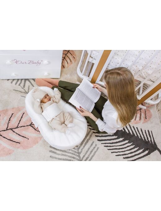 Ортопедический матрас-кокон для новорожденного Bebo Organic Lux, изображение 2