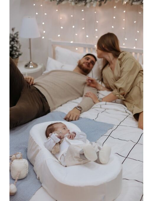 Ортопедический матрас-кокон для новорожденного Bebo Organic Lux, изображение 5