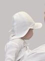 Детская муслиновая бейсболка для новорожденного Bebo, Белый