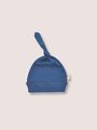Детская шапочка для новорожденного Bebo с узелком, Индиго