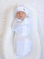 Кокон для пеленания новорожденных Bebo, Белый