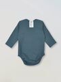 Боди Bebo для малышей с длинным рукавом, Сине зеленый