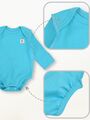 Боди с длинным рукавом для малышей Bebo, Бирюзовый