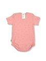 Боди для малышей Bebo с коротким рукавом, Сердечки на розовом
