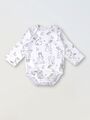 Боди для новорожденного Bebo с длинным рукавом, Зайчики и птички