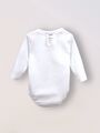 Боди кимоно для новорожденных с длинным рукавом, Белый