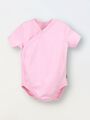 Боди кимоно для новорожденных короткий рукав Розовый
