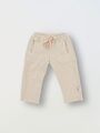 Штанишки с карманами из муслина, цвет Светло-бежевый